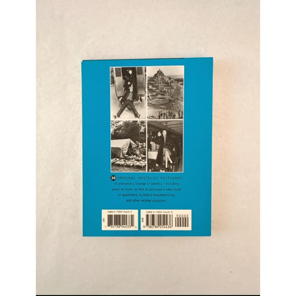 I'm Moving  Vintage Photo Postcard Booklet, Celebrating The 20th Century , - Picture 2 of 6